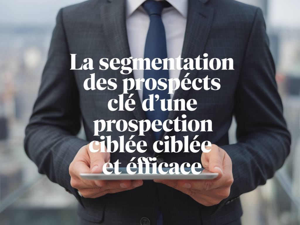 La segmentation des prospects : clé d’une prospection ciblée et efficace