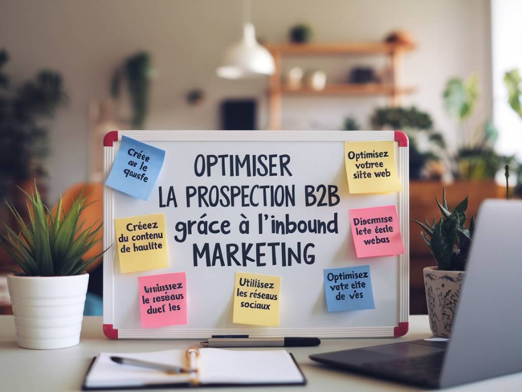 Optimiser la prospection B2B grâce à l’inbound marketing